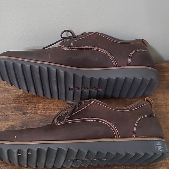 Dockers Dark Brown Leather Oxfords size 11.5 main image 10